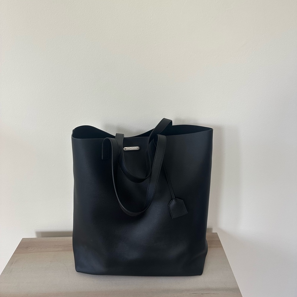 Yves Saint Laurent Black Leather Tote